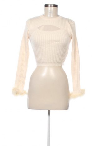 Damski sweter SHEIN, Rozmiar S, Kolor Beżowy, Cena 33,99 zł