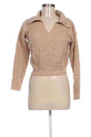 Dámsky pulóver SHEIN, Veľkosť S, Farba Béžová, Cena  8,95 €