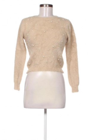 Γυναικείο πουλόβερ Unbranded, Μέγεθος XS, Χρώμα  Μπέζ, Τιμή 9,99 €