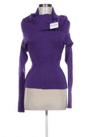 Damski sweter Unbranded, Rozmiar XXS, Kolor Fioletowy, Cena 41,99 zł