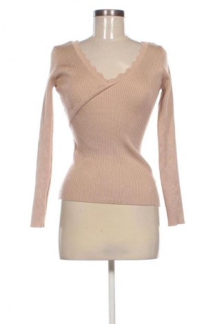 Дамски пуловер Unbranded, Размер S, Цвят Бежов, Цена 9,20 €