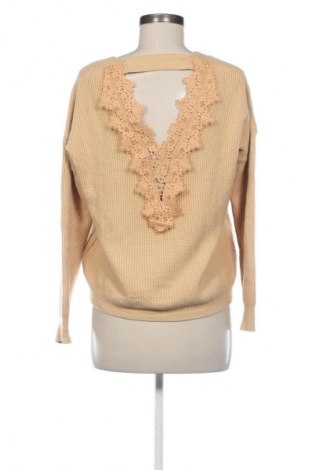 Γυναικείο πουλόβερ Unbranded, Μέγεθος M, Χρώμα  Μπέζ, Τιμή 10,99 €