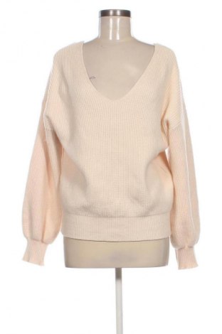 Дамски пуловер Unbranded, Размер M, Цвят Бежов, Цена 15,33 €