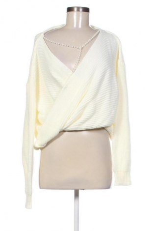 Γυναικείο πουλόβερ Unbranded, Μέγεθος L, Χρώμα Εκρού, Τιμή 7,99 €