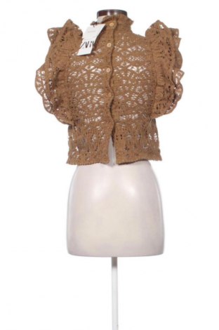 Dámský svetr Zara, Velikost S, Barva Hnědá, Cena  850,00 Kč