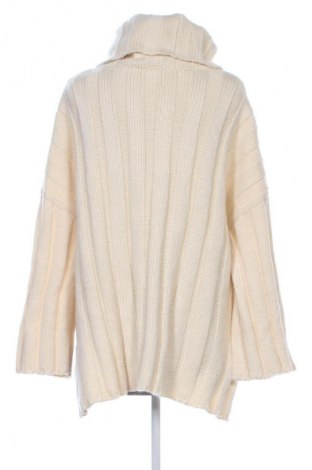 Damski sweter Zara, Rozmiar M, Kolor ecru, Cena 70,99 zł