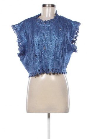Γυναικείο πουλόβερ Zara, Μέγεθος L, Χρώμα Μπλέ, Τιμή 9,99 €