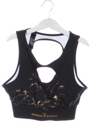 Дамски спортен топ Cardio Bunny, Размер M, Цвят Черен, Цена 3,57 €