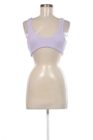 Γυναίκειο αθλητικό τοπ Monki, Μέγεθος L, Χρώμα Βιολετί, Τιμή 8,99 €