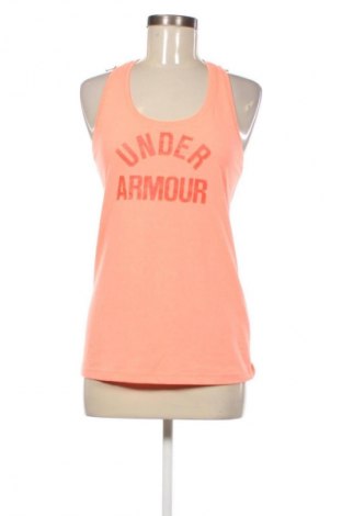 Дамски спортен топ Under Armour, Размер XS, Цвят Оранжев, Цена 7,66 €