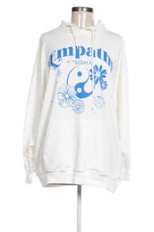 Damen Sweatshirt Stradivarius, Größe M, Farbe Weiß, Preis 8,99 €