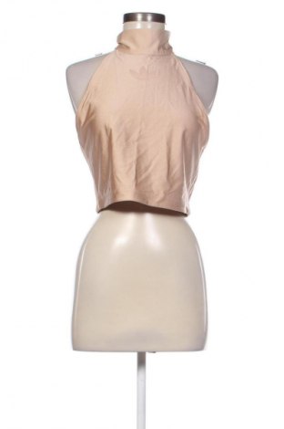 Γυναικείο τοπ Adidas, Μέγεθος L, Χρώμα  Μπέζ, Τιμή 17,99 €