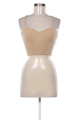 Γυναικείο τοπ Amisu, Μέγεθος M, Χρώμα  Μπέζ, Τιμή 7,99 €