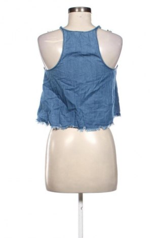 Top de femei Bershka, Mărime S, Culoare Albastru, Preț 38,99 Lei