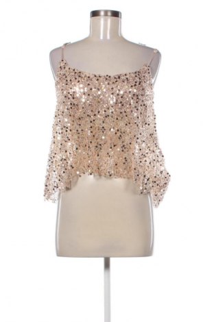 Damski top Goddiva, Rozmiar M, Kolor Złocisty, Cena 171,99 zł