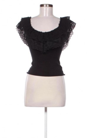 Γυναικείο τοπ Hennes, Μέγεθος XS, Χρώμα Μαύρο, Τιμή 13,99 €