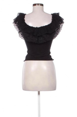 Γυναικείο τοπ Hennes, Μέγεθος XS, Χρώμα Μαύρο, Τιμή 13,99 €