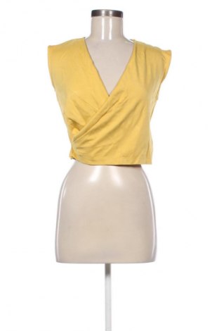 Γυναικείο τοπ Mango, Μέγεθος S, Χρώμα Κίτρινο, Τιμή 15,53 €