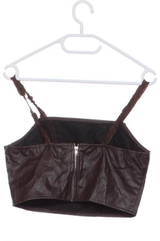 Γυναικείο τοπ SHEIN, Μέγεθος S, Χρώμα Καφέ, Τιμή 7,99 €