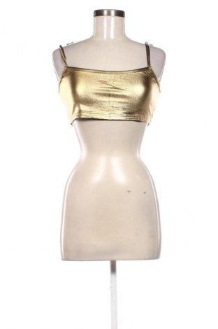 Γυναικείο τοπ SHEIN, Μέγεθος M, Χρώμα Χρυσαφί, Τιμή 9,99 €