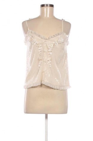 Top de femei TWINSET, Mărime S, Culoare Ecru, Preț 326,99 Lei