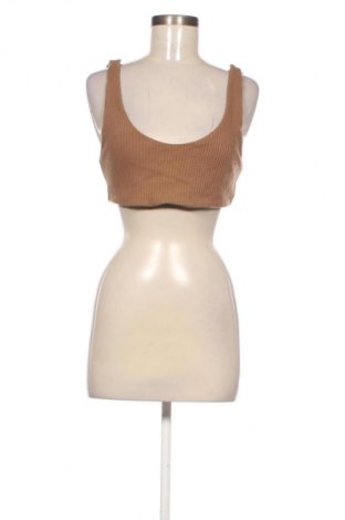 Γυναικείο τοπ Zara, Μέγεθος L, Χρώμα Καφέ, Τιμή 9,99 €