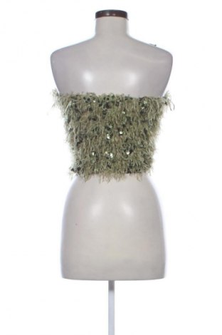 Γυναικείο τοπ Zara, Μέγεθος M, Χρώμα Πράσινο, Τιμή 9,99 €