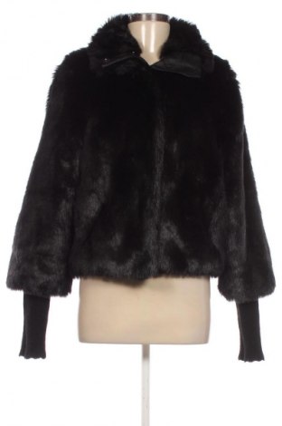 Δερμάτινο γυναικείο παλτό Patrizia Pepe, Μέγεθος M, Χρώμα Μαύρο, Τιμή 381,52 €