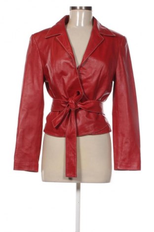 Damska kurtka skórzana Apart, Rozmiar M, Kolor Czerwony, Cena 423,99 zł