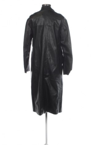 Geacă de piele pentru femei Bershka, Mărime S, Culoare Negru, Preț 73,99 Lei