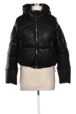 Női bőrdzseki Bershka, Méret S, Szín Fekete, Ár 18 209 Ft