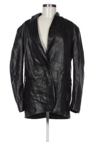 Γυναικείο δερμάτινο μπουφάν Calliope, Μέγεθος XL, Χρώμα Μαύρο, Τιμή 23,99 €