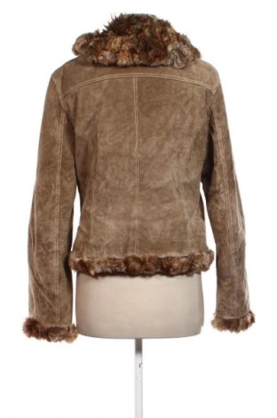 Geacă de piele pentru femei Conbipel, Mărime XXL, Culoare Maro, Preț 227,99 Lei