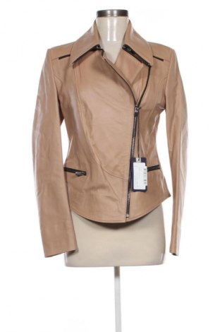 Geacă de piele pentru femei Giorgio Di Mare, Mărime M, Culoare Bej, Preț 1.344,99 Lei