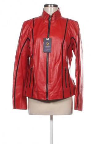 Dámská kožená bunda  Giorgio Di Mare, Velikost XL, Barva Červená, Cena  6 099,00 Kč