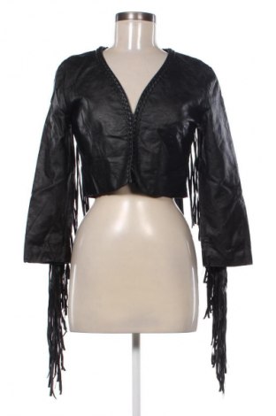 Dámská kožená bunda  H&M, Velikost M, Barva Černá, Cena  779,00 Kč