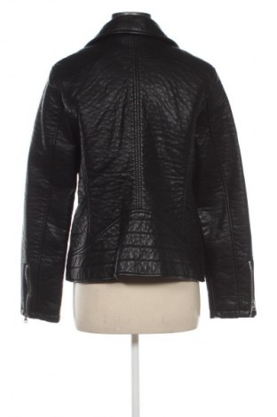 Γυναικείο δερμάτινο μπουφάν Justfab, Μέγεθος L, Χρώμα Μαύρο, Τιμή 56,34 €