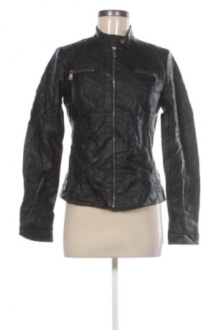 Γυναικείο δερμάτινο μπουφάν ONLY, Μέγεθος M, Χρώμα Μαύρο, Τιμή 35,99 €