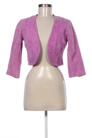 Geacă de piele pentru femei Paprika, Mărime S, Culoare Mov, Preț 265,93 Lei