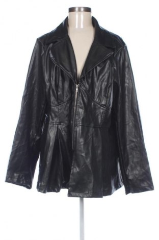 Dámská kožená bunda  SHEIN, Velikost 4XL, Barva Černá, Cena  439,00 Kč