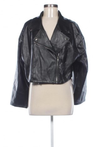 Női bőrdzseki SHEIN, Méret XL, Szín Fekete, Ár 5 699 Ft