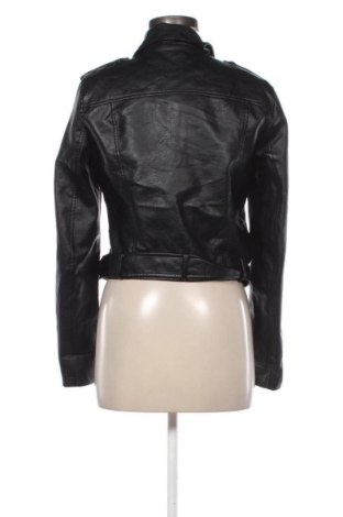 Dámská kožená bunda  Sinsay, Velikost L, Barva Černá, Cena  429,00 Kč