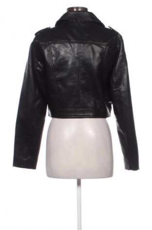 Dámská kožená bunda  Stradivarius, Velikost XL, Barva Černá, Cena  850,00 Kč