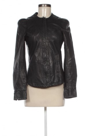 Γυναικείο δερμάτινο μπουφάν Unbranded, Μέγεθος M, Χρώμα Μαύρο, Τιμή 94,23 €