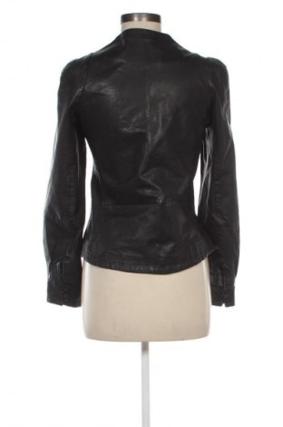 Γυναικείο δερμάτινο μπουφάν Unbranded, Μέγεθος M, Χρώμα Μαύρο, Τιμή 94,23 €