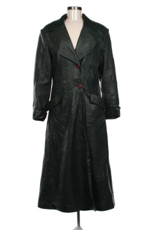 Geacă de piele pentru femei Unbranded, Mărime XL, Culoare Verde, Preț 307,99 Lei