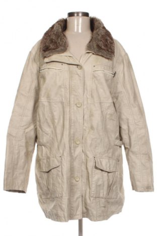 Női bőrdzseki Yessica, Méret 3XL, Szín Bézs, Ár 7 039 Ft