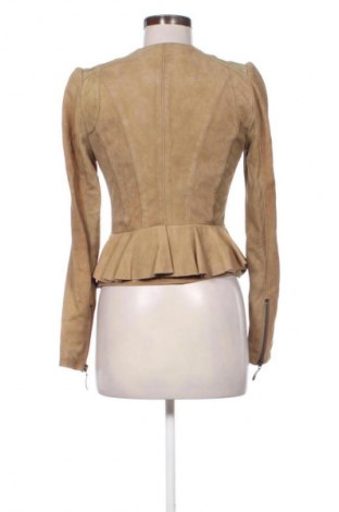 Női bőrdzseki Zara, Méret S, Szín Sárga, Ár 20 488 Ft