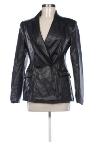 Dámska kožená bunda  Zara, Veľkosť M, Farba Čierna, Cena  24,95 €
