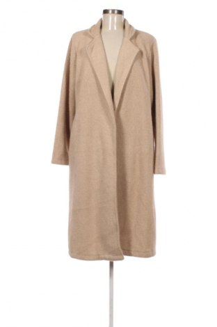 Damski płaszcz Anna Dani, Rozmiar L, Kolor Beżowy, Cena 153,99 zł